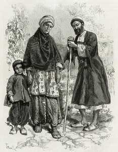 En Guebre-familie af Oswaldo Tofani