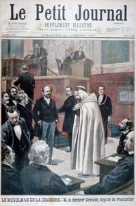 Dr. Philippe Grenier, den første muslimske stedfortræder i den franske nationalforsamling, 1897