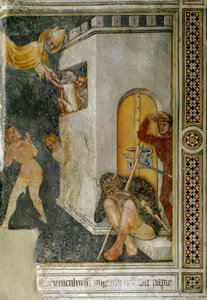 Miracle of Saint Augustine, en uskyldig fange bliver løsladt (Fresco