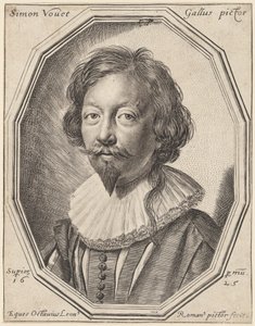 Simon Vouet af Ottavio Leoni