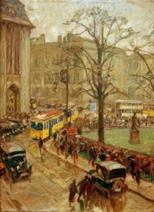 Leipzig pladsen af Otto Antoine