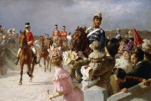 Kongen kommer, 1898