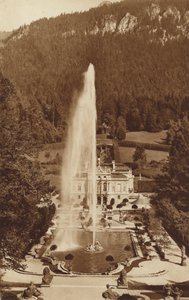 Bavarian Kings-Castle Linderhof, nær Oberammergau