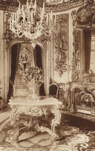 Bavarian Kings-Castle of Linderhof, spisestue med Tischlein dæk dich!
