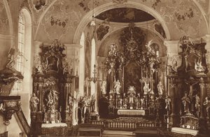 Sognekirke, Oberammergau, Kirkens indre