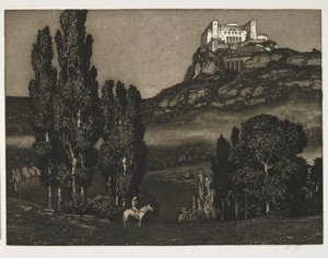 Gralsburg af Otto Fischer