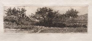 Tage og træer, 1879. af Otto H. Bacher