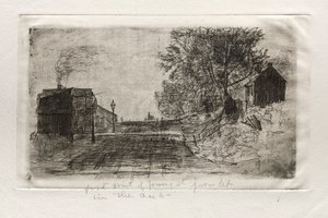 Spring Street, 1878. af Otto H. Bacher