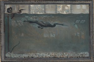 Dykende skarv af Otto Henry Bacher