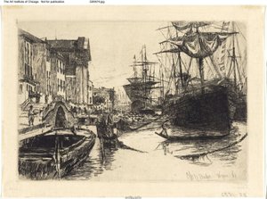 Fondamenta delle Zattere af Otto Henry Bacher