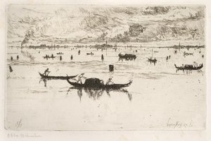 Laguna Veneta af Otto Henry Bacher