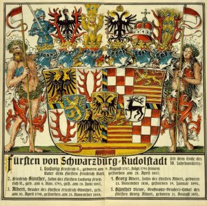 Prinser af Schwarzburg-Rudolstadt af Otto Hupp
