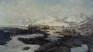 Fra Svolvær af Otto Ludvig Sinding