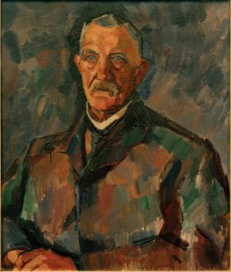 Portræt Ernst Langer af Otto Richard Langer