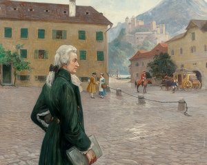 Den unge Mozart i Salzburg
