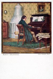 Robert Schumann spiller klaver