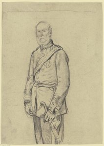 Portræt af general Viscount Templetown af Otto Scholderer