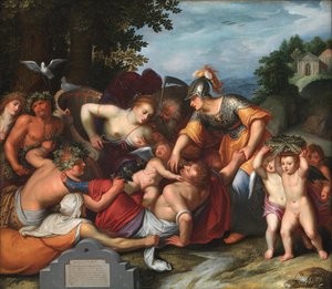 Gemeine Jeuchts Beeldt. Allegori over de unges fristelser af Otto van Veen