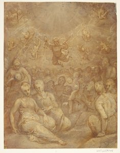 Mytologisk scene (?) af Otto van Veen