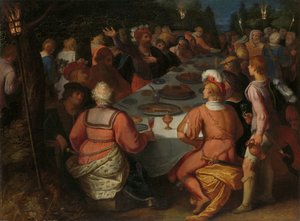 Julius Civilis og batavernes sammensværgelse i en hellig lund Claudius Civilis og batavernes sammensværgelse i Schakerbos en af en serie på tolv om Batavernes opstand mod romerne