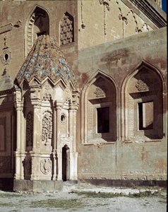 Udsigt over Ishaq Pass Palace af Ottoman School
