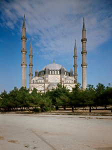 Udsigt over moskeen (1575) af Ottoman School
