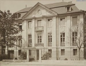 Messel, Alfred - Berlin- Residence Dr Eduard Simon, Former Victoriastrasse 7 - 1902 1904 af Ottomar Anschütz
