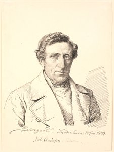 Portræt af Niels Andersen i Forballe. af P.C. Skovgaard