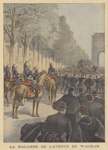 Fracas på Avenue de Wagram, Paris