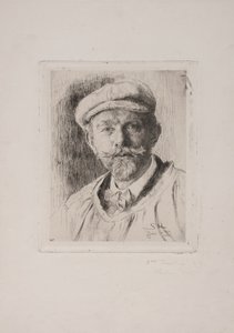 Selvportræt af Peder Severin Krøyer