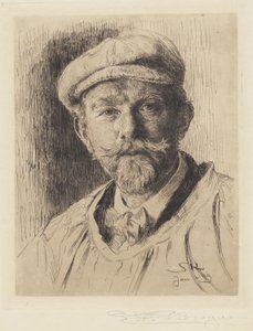 Selvportræt af Peder Severin Krøyer