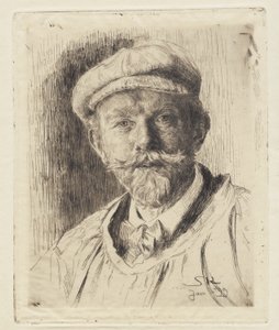 Selvportræt af Peder Severin Krøyer
