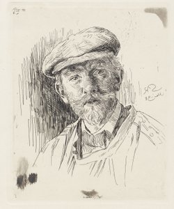 Selvportræt af Peder Severin Krøyer