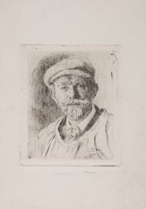 Selvportræt af Peder Severin Krøyer
