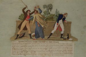 Mordet på general Kleber af en fanatiker, 14. juni 1800 (gouache)
