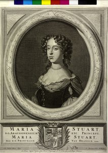 Dronning af England Mary II af P. Bouttats