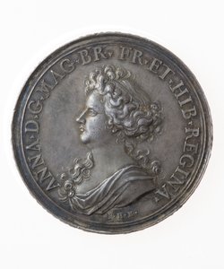 Medalje til minde om britiske sejre af P. H. Muller