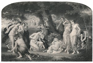 Afvæbning af Amor Sonnet Cliv., c1870 af P. Lightfoot