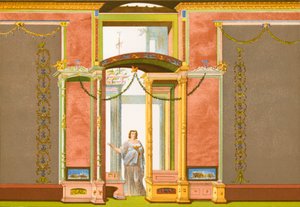 Pompeiansk vægdekoration