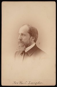 Portræt af pastor William Chauncy Langdon 1831-1895, ca. 1881. af Pach Bros