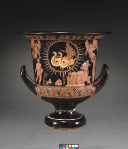 Lucanian Calyx-Krater, ca. 400 f.Kr. (keramik) af Painter Policoro