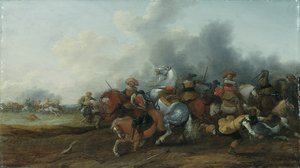 En kavaleri-træfning, 1632