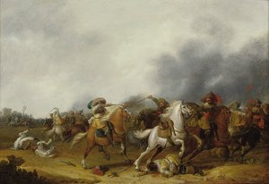 En kavaleri-træfning, 1634