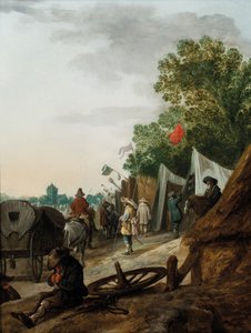 En militærlejr af Palamedes Palamedesz
