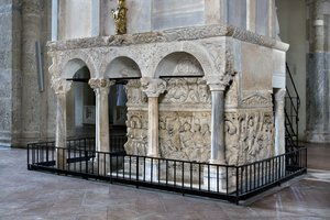 Stilichos sarkofag (marmor) af Paleo Christian