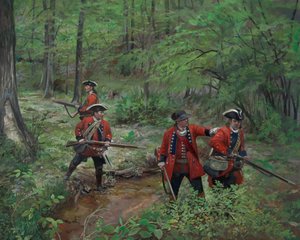 60th Regiment of Foot Royal Americans, 2013 (olie på lærred)