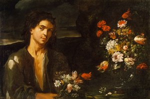 Selvportræt af Paolo Antonio Barbieri (1603-1649)