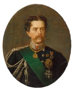 Portræt af kong Umberto I af Italien 1844-1900. af Paolo, Bacchetti