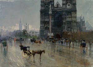 Sanctuary, Westminster (olie på lærred)