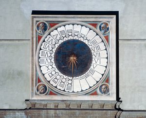 Urskive med hoveder af profeter af Paolo Uccello